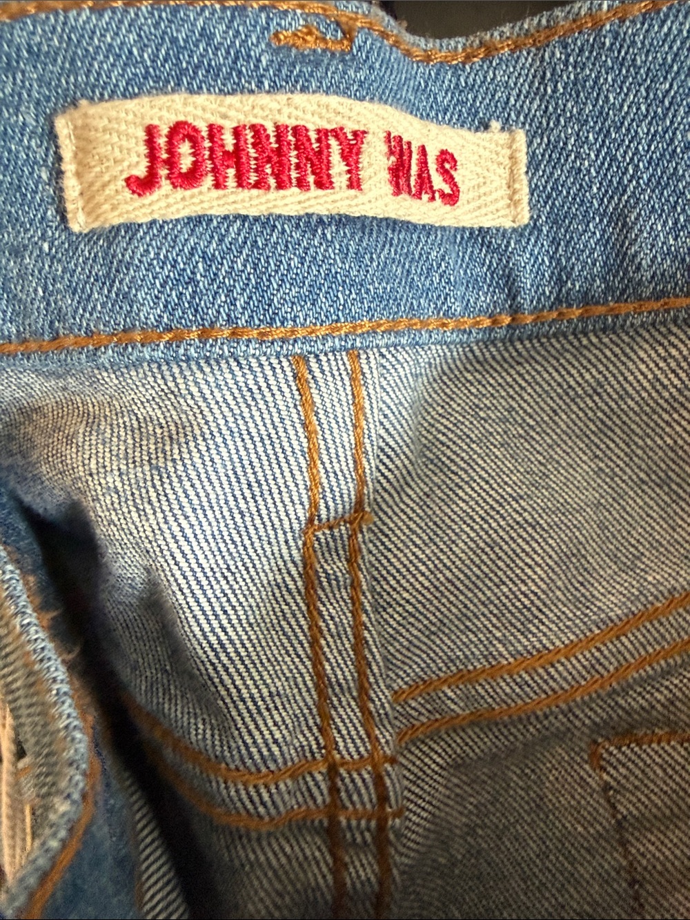 Johnny Was Contrast Wide Leg Jean - Picture 7 of 8